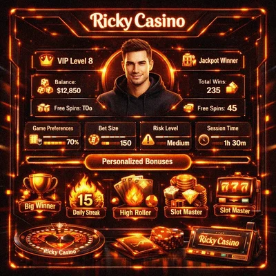 Personalized player dashboard on first login